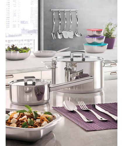 Panela Funda Inox Tramontina Brava 24cm 6,1l 62404/240