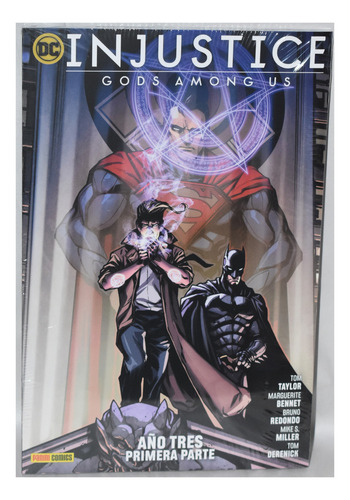 Injustice # 5 Gods Among Us - Año Tres Primera Parte, De Tom Taylor. Injustice: Gods Among Us, Vol. 5. Editorial Panini, Tapa Blanda En Español, 2025
