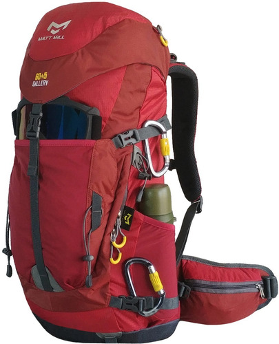 Mochila Hombre Mujer Campera Impermeable Selva 60 Litros Tnf