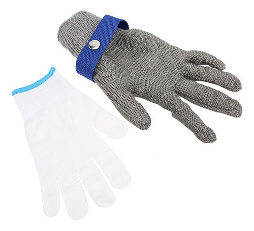 Guantes Industriales De Acero Inoxidable Anticutting 5 Safet