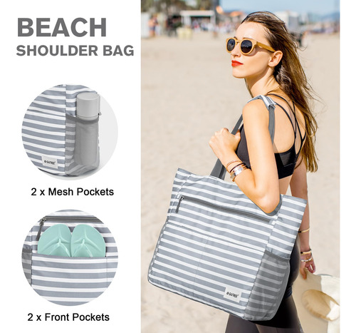 Bolsa De Playa Impermeable A Prueba De Arena