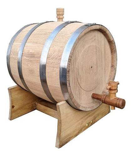 Barril, Barrica De 5 Litros Para Vinos, Cerveza, Whisky