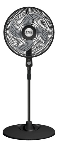 Ventilador T-fal Turbo De 4 Aspas Silencioso Y Con Pedestal