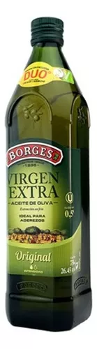 Aceite de oliva suave BORGES, botella 1 litro