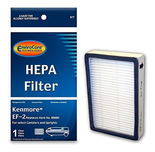 Filtro Hepa Premium Para Aspiradora Kenmore Ef-2