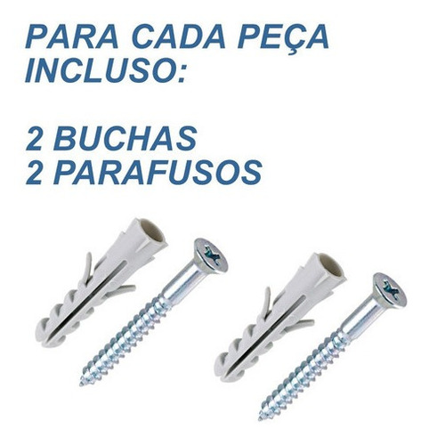 Imagem 4 de 5 de Suporte Mão Francesa Rústico P/ Plantas 60cm Preto - M60