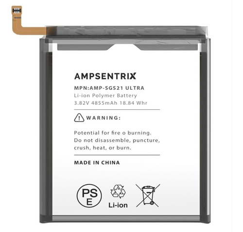 Bateria Ampsentrix Premium Compatible Samsung S21 Ultra G998