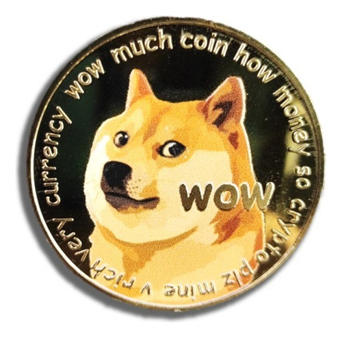 Moneda Física / Souvenir Dogecoin Doge Alto Detalle