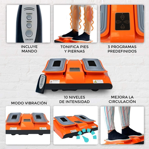 Imagen 3 de 6 de Power Masajeador Vibra Legs Ideal Terapia Rehabilitacion Ms