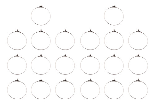 Pulsera Jewelry Finding Hoop, 20 Unidades