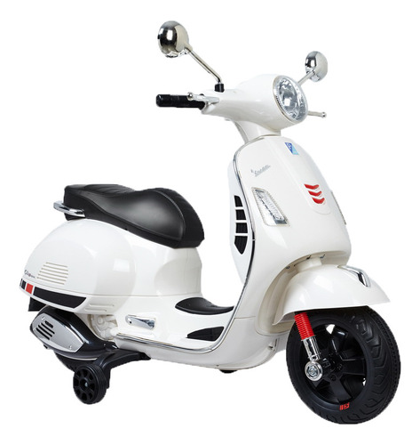 Moto  Vespa  Bateria C/musica Mp3 Oferta Casa Imperio 801