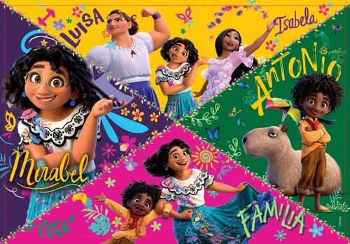 Imagen 2 de 4 de Puzzle Rompecabezas Pelicula Encanto 120 Piezas Disney Ed
