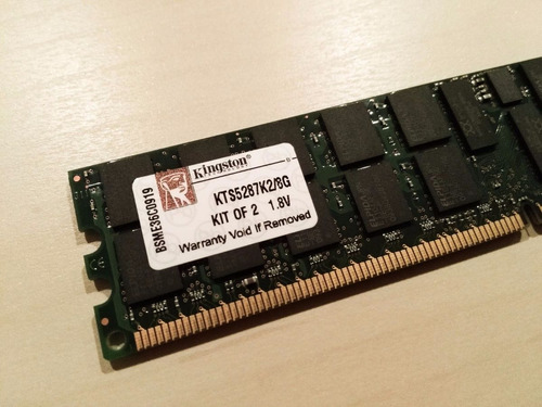 Ram Kingston Kts5287k2/8gb 2x4gb Servidor Sunfire X2200 Plus