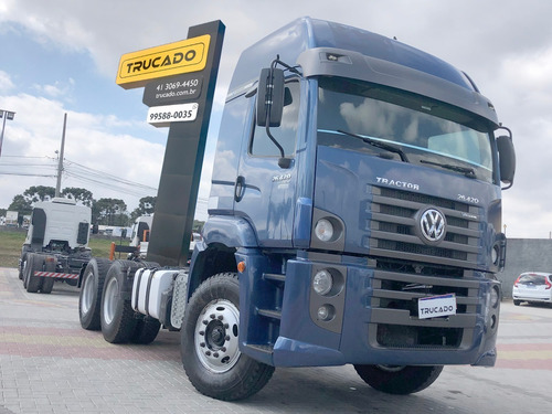 Vw 26420 2014 6x4 Teto Alto= Mb 2651 Scania 480 420 460 400