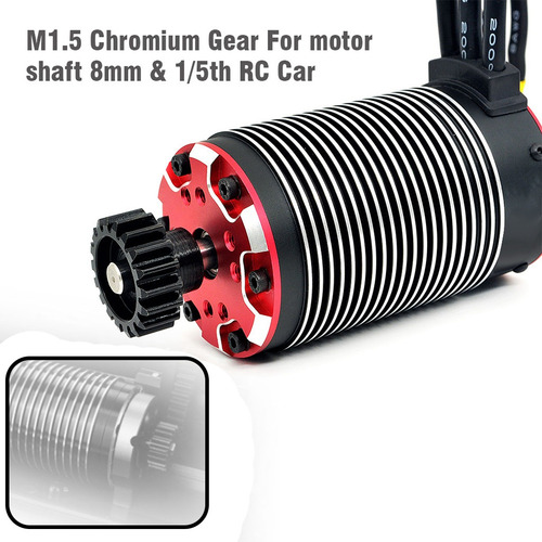 // Engranaje De Motor M1.5, 8 Mm, 15 T, 1 Pieza, Engranaje
