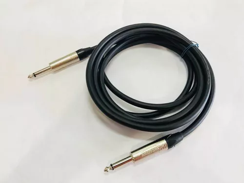 Cable De Instrumentos Guitarra Piano Plug Mono Neutrik 10mts