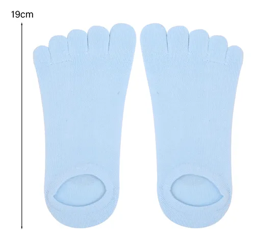 Calcetín Náutico De Cinco Dedos Para Mujer, Invisible, Fino