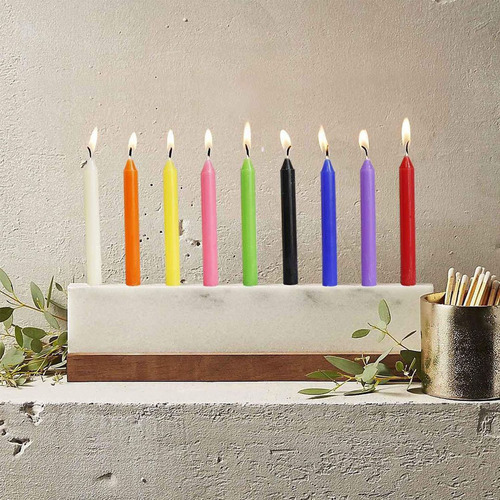 Set De Velas Cónicas Con Forma De Minicillón Ritual S, Sin P