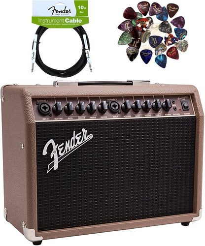 Fender Acoustasonic 40 Amplificador De Guitarra Acústica, Pa