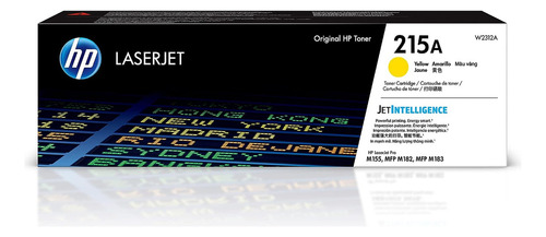 El Cartucho De Tóner Amarillo Hp 215a Funciona Con Hp Co245
