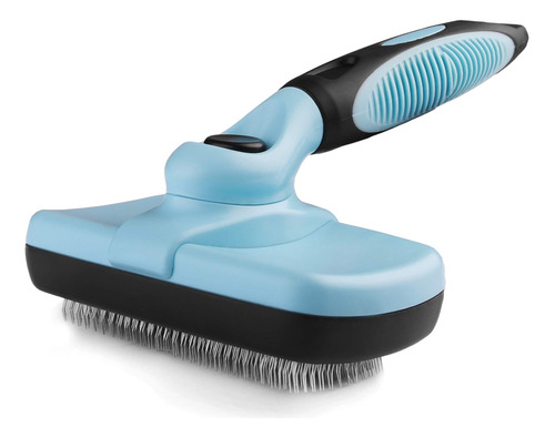 Pets First Self Cleaning Slicker Brush For Pets Dogs & Cats.