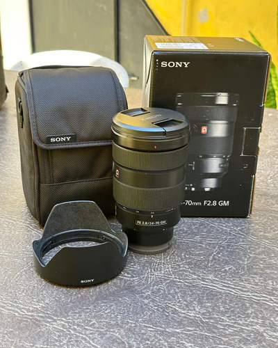 Lente Objetivo Sony Fe 24-70 mm F2.8 Gm Sel2470gm Full Frame
