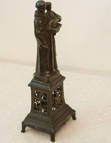 Santo Petit Bronce Excelente Fundicion Acabado Amano Único (Usado)
