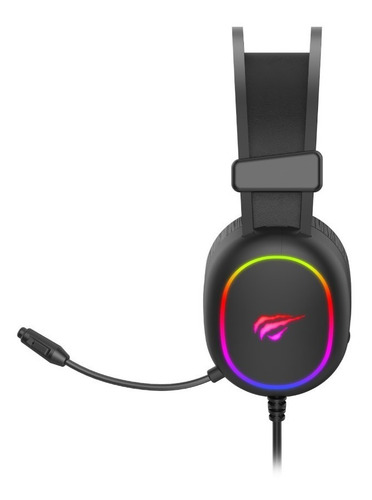 Imagen 4 de 5 de Audífono Gaming Alámbrico 3.5 Mm Usb Rgb Havit Hv-h2016d