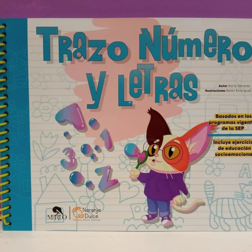 Trazos Números Y Letras Para Preescolar Mirlo Editorial