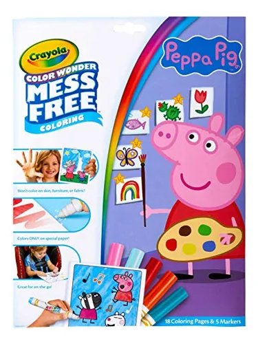 Crayola - Cuaderno Para Colorear Pistas De Blue, Color Wonde