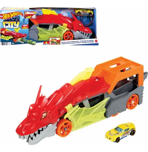 Pista Hot Wheels City Reboque de Dragão Mattel – A.irispresentes