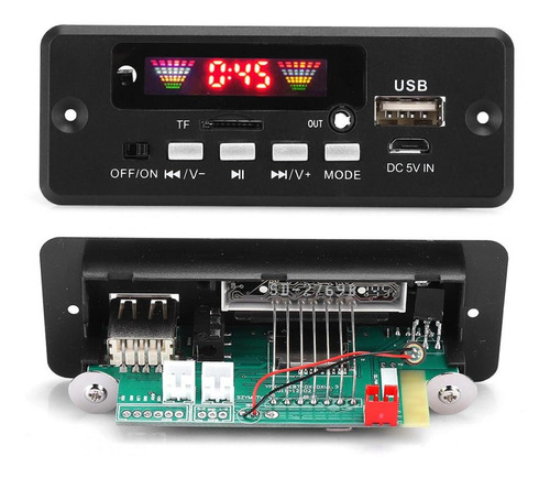 Módulo De Placa Decodificadora De Audio Mp3 Bluetooth 5.0 Co