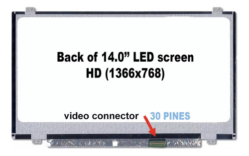 Pantalla Display 14.0 30 Pines Cloudbook Enova C141sp N4 W10 Genérica