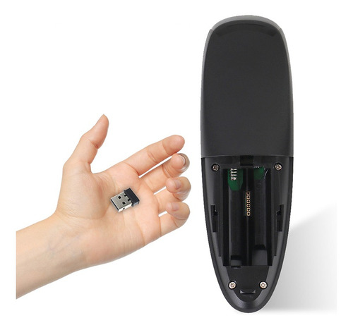Controle Air Mouse Comando De Voz P/ Tv Box Com Gisroscópio
