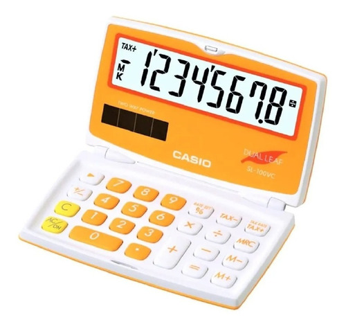 Calculadora Casio De Bolsillo Con Tax 8 Dígitos Sl-100vcoe