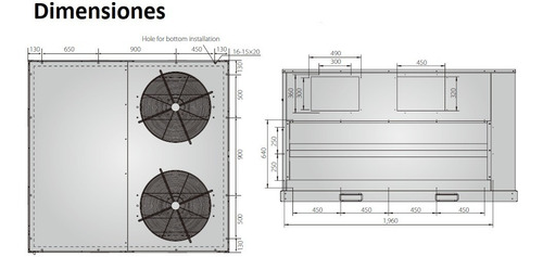 Aire Compacto Mdv Midea 30 Toneladas Tr 440v 3ph R410