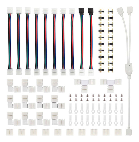 Accesorio De Conector Fijo: Tira De Luces Led 5050, Terminal
