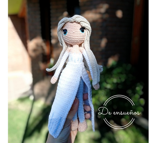 Muñeca Amigurumi Elsa Frozen (tejida A Crochet)