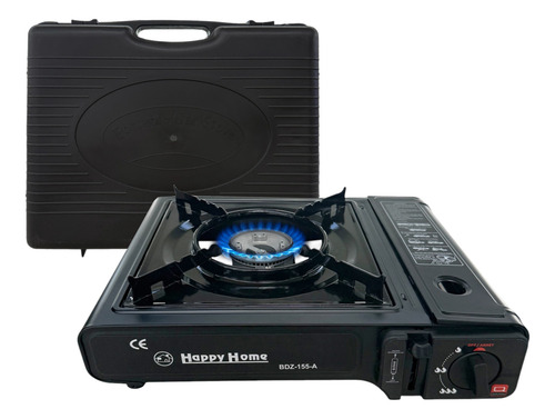 Anafe Cocina Portatil Camping 1 Hornalla Gas Butano Valija