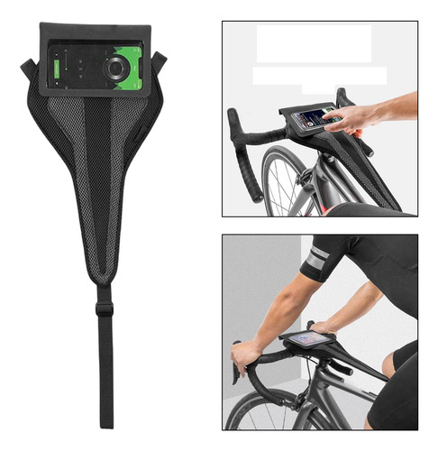 Bike Sweat Guard Sweat Absorb Con Soporte Para Teléfono