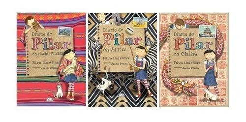 Pack Diario De Pilar (3 Libros) - M Pichu, África Y China