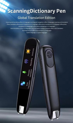 Traductor De Idiomas Con Pantalla Táctil Smart Scanner Pen E