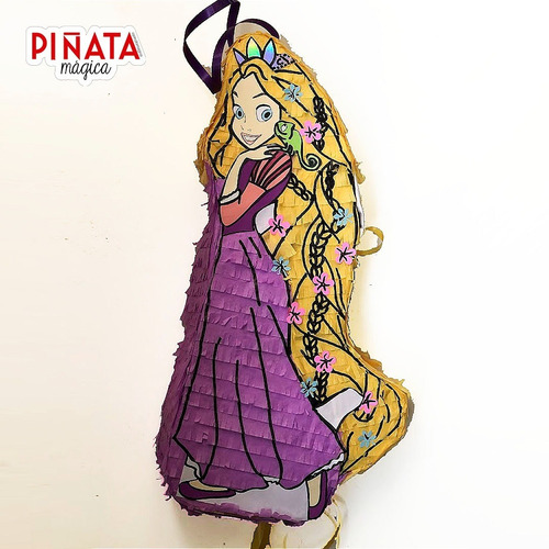 Piñata Rapunzel, Enredados De Disney