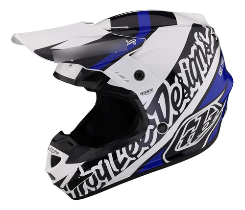 Casco Para Moto Troy Lee Designs Gp Slice Talla L Color Negr