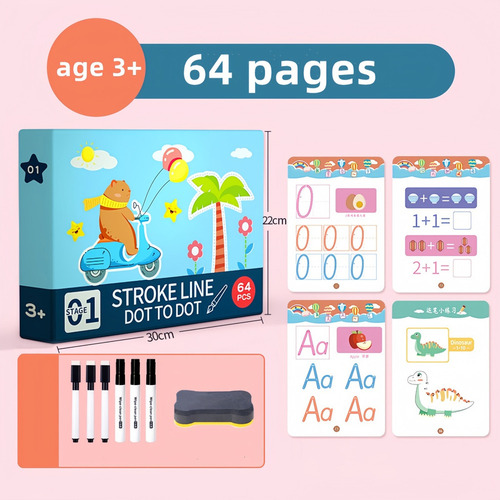 - Libro De Ejercicios Educativos Montessori Para Niños
