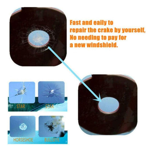 Kit De Líquido Nano Reparador De Cristales De Automóvil