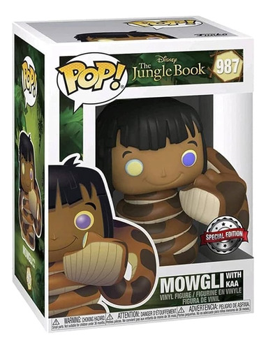 Figura De Colección Disney Mowgli With Kaa Limited Edition 