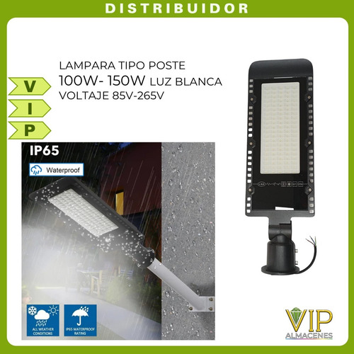 Luminaria Reflector Tipo Poste 100w A Corriente 85-265v