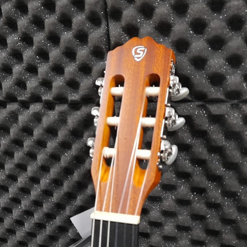 Imagem 6 de 9 de Violao Strinberg Sl200c Mgs Flat Nylon Fosco
