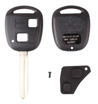 Comprar Carcaza Llave Toyota Emblema 2 Botones Rav4 Con Pad Botones